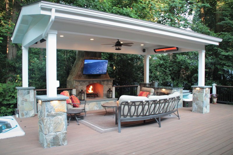 heated pergola